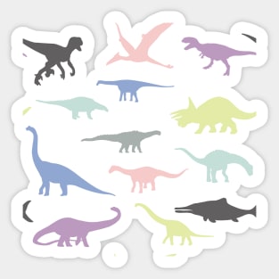 Colorful dinosaurus Sticker